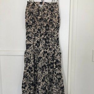 American Eagle Floral Top and Skirt Set